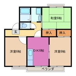 高田本山駅 徒歩2分 1階の物件間取画像